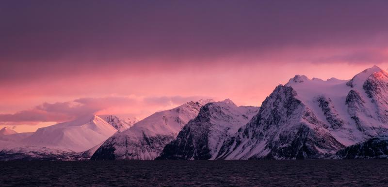 Mountains meet sea